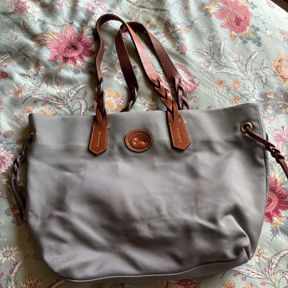 Dooney & Bourke Grey Tote Bag
